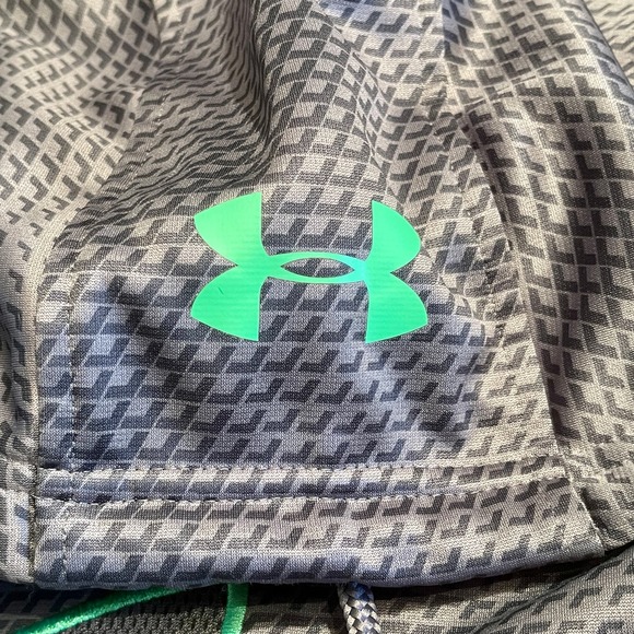 Under Armour Hoodie Cold Gear Mens S Embroidered Gray Green 1.2.2.0:A-0008 - Picture 5 of 13